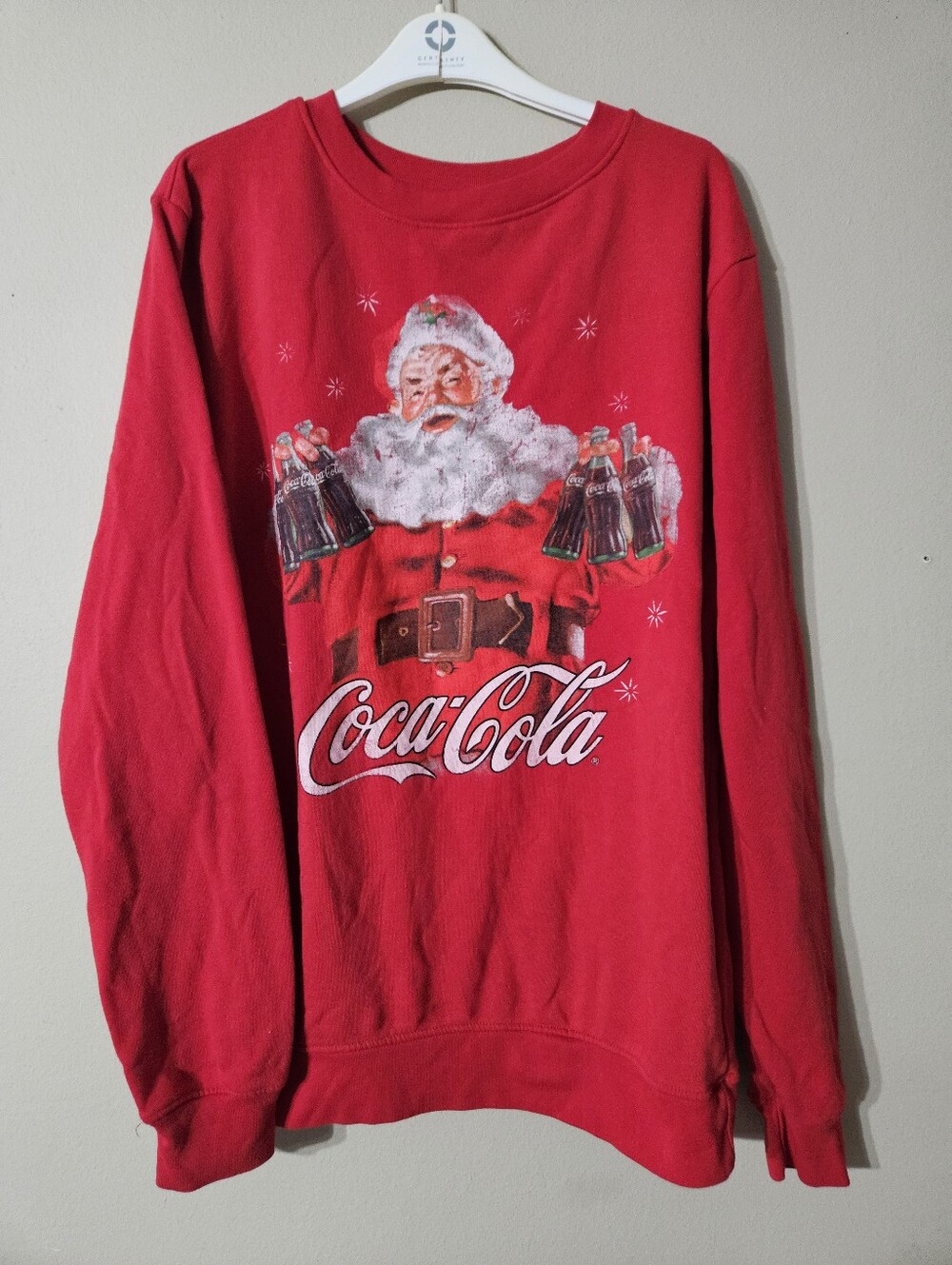 Coca Cola Santa Sweatshirt Medium